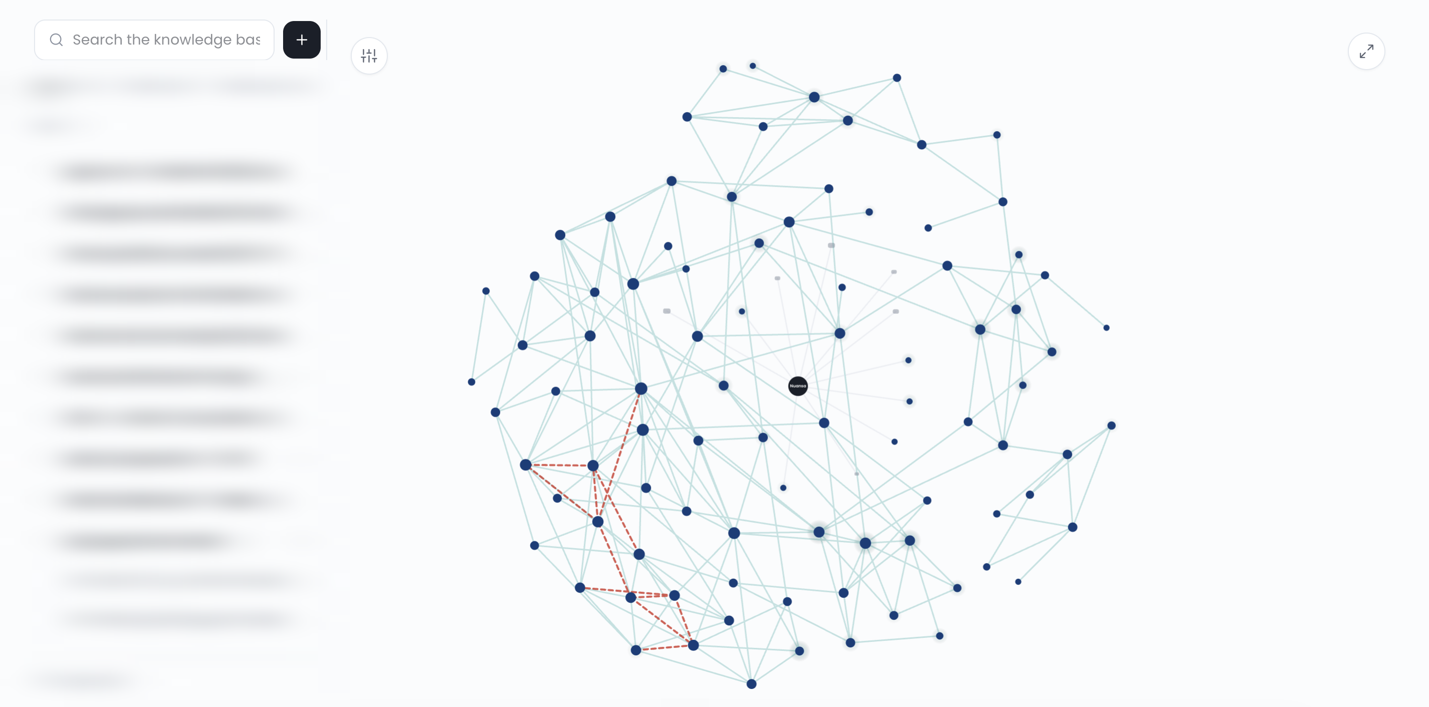 The brain: atomic facts linked into one living graph the system thinks with.